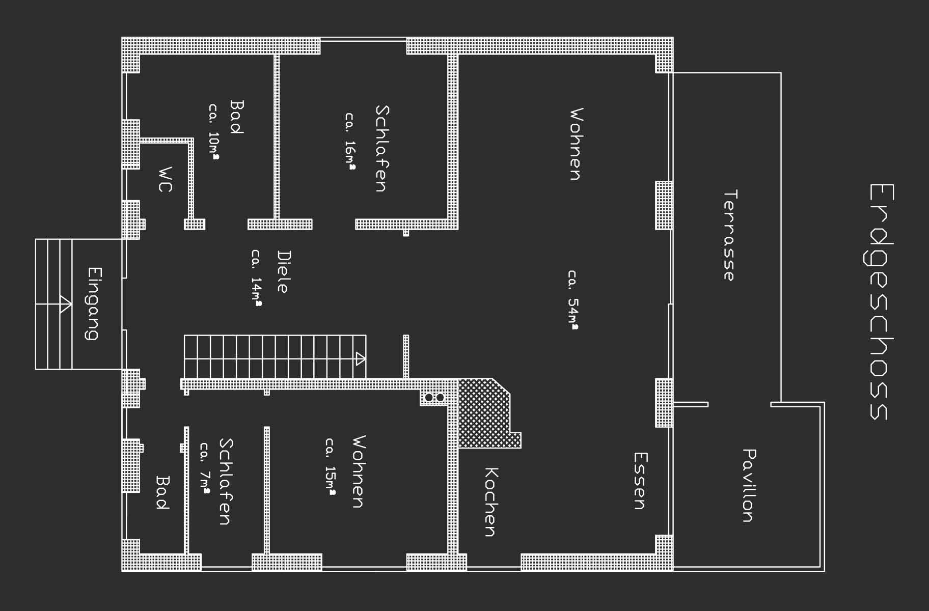 Plan Erdgeschoss