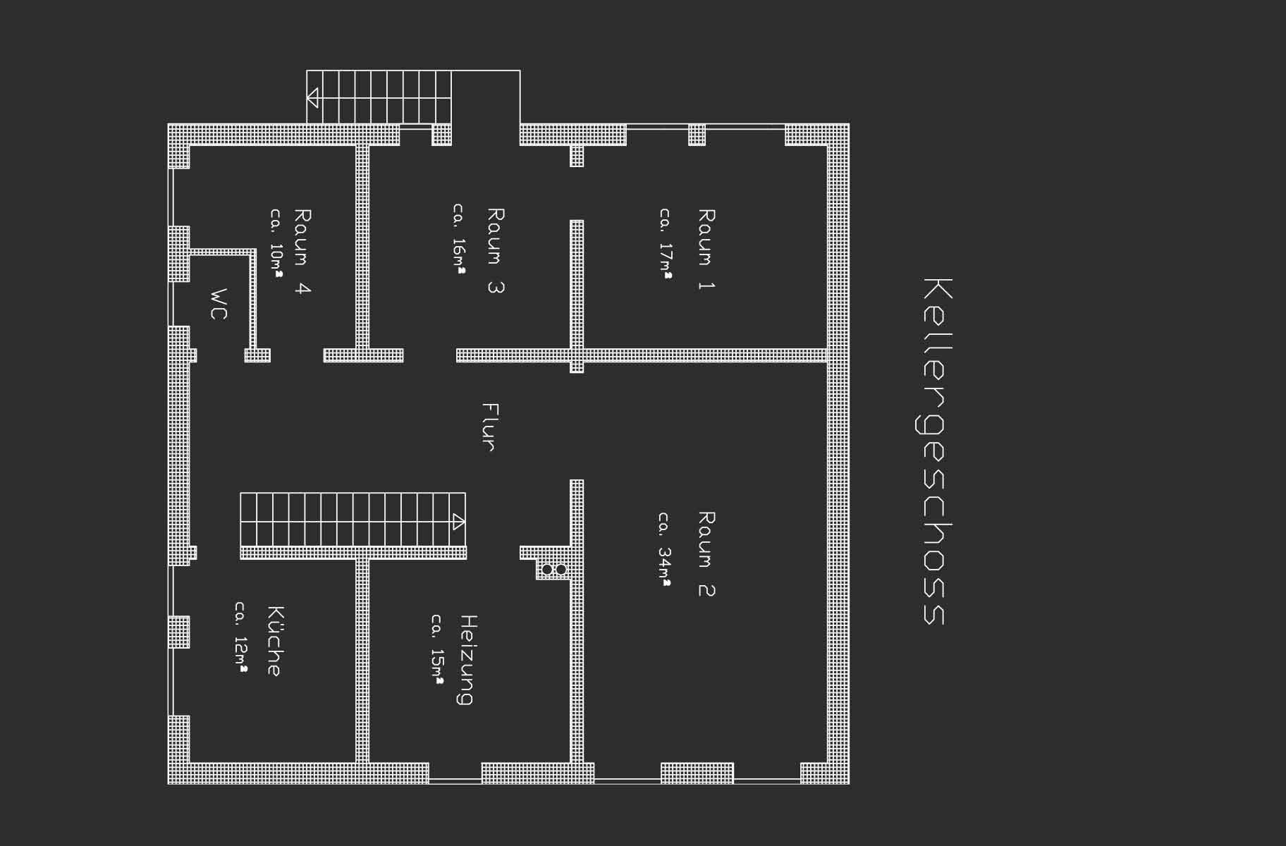 Plan Kellergeschoss